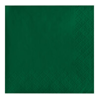 Creative Converting 573124B Hunter Green 3-Ply Beverage Napkin - 500/Case
