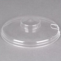 Carlisle CM103307 Clear Cold Crock Lid, Slotted