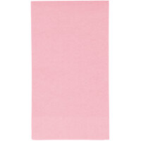 Creative Converting 95158 Classic Pink 3-Ply Guest Towel / Buffet Napkin - 192/Case