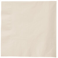 Creative Converting 58161B Ivory 3-Ply 1/4 Fold Luncheon Napkin - 500/Case