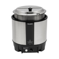 Vollrath 72018 Cayenne 7 Qt. Round "Heat 'n Serve" Rethermalizer / Warmer Package with Inset and Cover - 120V, 800W