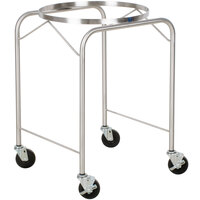 Vollrath 79001 Stainless Steel Mobile Mixing Bowl Stand for 30 Qt. Bowl