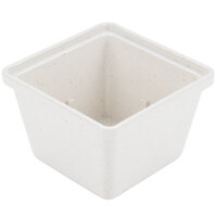 GET ML-148-IR Ironstone 28 oz. Square Melamine Crock - 12/Case