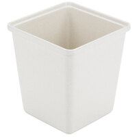 GET ML-150-IR Ironstone 3 Qt. Square Melamine Crock - 6/Case