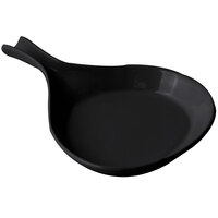 Bon Chef 5034 7 7/16" Black Sandstone Finish Cast Aluminum Open Handle Serving Skillet