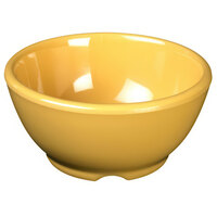 Thunder Group CR5804YW Yellow 10 oz. Melamine Soup Bowl, 4 5/8" - 12/Case