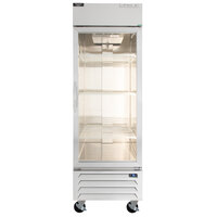 Beverage-Air RB23HC-1G 27" Vista Series One Section Glass Door Reach-In Refrigerator - 23 cu. ft.