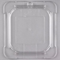 Carlisle 10316U07 StorPlus 1/6 Size Clear Universal Flat Lid