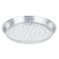 American Metalcraft SPHADEP10 10" x 1" Super Perforated Heavy Weight Aluminum Tapered / Nesting Deep Dish Pizza Pan