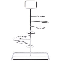 GET MTS-1496-CH Chrome Tower Dessert Shot Display Stand - 3/Case