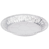 D&W Fine Pack B55 9" x 1" Medium Depth Foil Pie Pan - 100/Pack