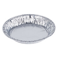 D&W Fine Pack 10931 9" x 1 3/16" Extra Deep Foil Pie Pan - 100/Pack