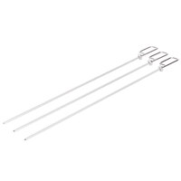 Rational 60.72.418 1/4" Square Metal Skewer   - 3/Pack