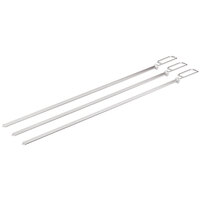 Rational 60.72.419 3/8" Square Metal Skewer - 3/Pack