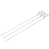 Rational 60.72.416 1/4" Round Metal Skewer - 3/Pack