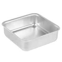 American Metalcraft SQ620 6" x 6" x 2" Heavy Weight Aluminum Pizza / Cake Pan