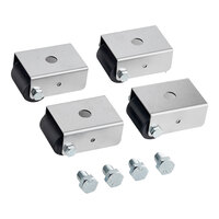 Beverage-Air 00C31S045A 1 1/2" Roller Casters for SPE, UC, and WT Units - 4/Set