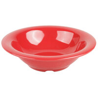 GET B-127-CR Diamond Harvest 12 oz. Cranberry Melamine Bowl - 24/Case