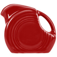 Fiesta® Dinnerware from Steelite International HL475326 Scarlet 5 oz. Mini Disc China Creamer Pitcher - 4/Case