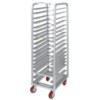 Channel AXD-UTR-18 18 Pan Heavy-Duty Aluminum Steam Table / Bun Pan Rack - Assembled