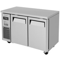 Turbo Air JUF-48S-N J Series 48" Narrow Undercounter Freezer with Side Mounted Compressor