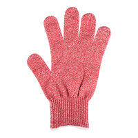 San Jamar SG10-RD-L Red A7 Level Cut Resistant Glove with Spectra - Large