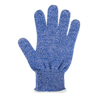San Jamar SG10-BL-S Blue A7 Level Cut Resistant Glove with Spectra - Small