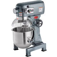 Avantco MX20 20 Qt. Planetary Stand Mixer with Guard & Standard Accessories - 120V, 1 1/2 hp