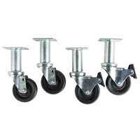 Pitco B3901504 4" Swivel Casters - 4/Set