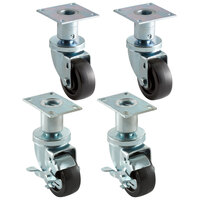 Pitco B3901501 6" Swivel Casters - 4/Set