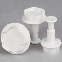 Ateco 1950 3-Piece Flower Plastic Plunger Cutter Set