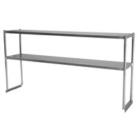 Turbo Air TSOS-4R Stainless Steel Double Overshelf - 48" x 11 1/8"