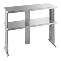 Turbo Air TSOS-3 Stainless Steel Double Overshelf - 36" x 11 1/8"