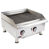 APW Wyott 3H-GCB-24S 24" Radiant Charbroiler - 80,000 BTU