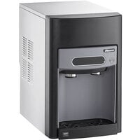 Follett 15CI100A-IW-CF-ST-00 15 Series 14 5/8" Air Cooled Chewblet Countertop Ice Maker and Water Dispenser with Filter - 15 lb.