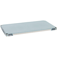 Metro MX2472F MetroMax i Polymer Shelf with Solid Mat - 24" x 72"