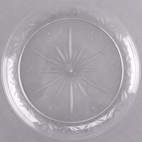 Visions 7" Clear Plastic Plate - 240/Case