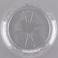 Visions 6" Clear Plastic Plate - 240/Case