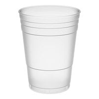Dart P16 16 oz. Translucent Squat Plastic Cold Cup - 1,000/Case