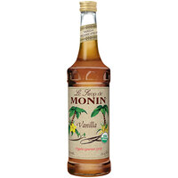 Monin Organic Vanilla Flavoring Syrup 750 mL