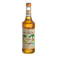 Monin Organic Vanilla Flavoring Syrup 750 mL