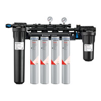 Everpure EV9771-34 High Flow CSR Quad-7CLM+ Water Filtration System with Pre-Filter and Scale Reduction - 5 Micron and 6.68/5.33/4 GPM