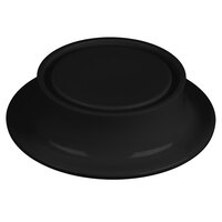 Elite Global Solutions M5P On a Pedestal 5" x 1 1/2" Round Black Melamine Pedestal