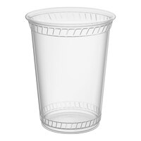 Fabri-Kal GC16S Greenware 16/18 oz. Compostable Clear Customizable Plastic Cold Cup - 50/Pack