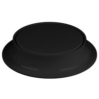 Elite Global Solutions M8P On a Pedestal 8" x 2" Round Black Melamine Pedestal