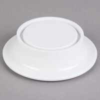 Elite Global Solutions M5P On a Pedestal 5" x 1 1/2" Round White Melamine Pedestal