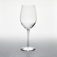 Libbey 7553-1178N Vina 17 oz. Tall Wine Glass with Pour Lines - 12/Case