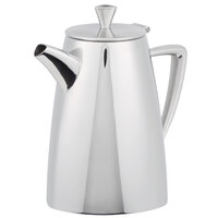 Vollrath 46202 Triennium 34 oz. Mirror-Finished Stainless Steel Coffee Pot