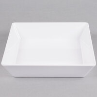 American Metalcraft MELSQ10 Endurance 64 oz. Square Shallow Melamine Serving Bowl