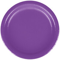 Creative Converting 318933 7" Amethyst Purple Round Paper Plate - 240/Case